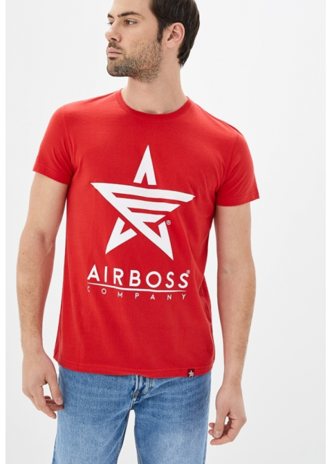 Футболка White Logo Tee Червоний
