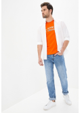 Футболка Mars Logo Orange Помаранчевий