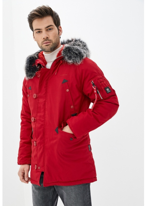 Чоловіча Куртка Snorkel Parka Червоний