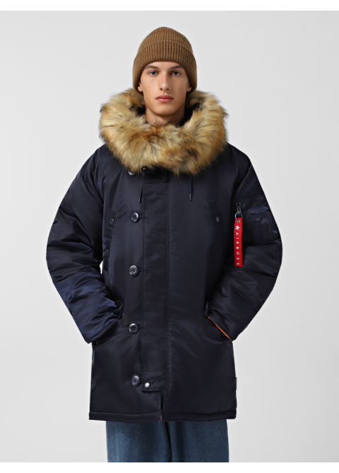 Чоловіча зимова куртка аляска Discovery Parka, синя Синій