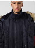 Чоловіча зимова куртка Adventure Parka  Синій