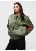 Куртка бомбер MA-1 flight Jacket (NEW GENERATION) Sage Зелений