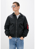 Куртка-бомбер CWU Pilot Hooded Jacket Чорний