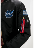 Куртка-Бомбер MA-1 NASA Чорний
